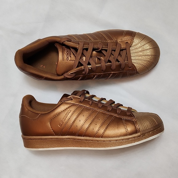 adidas Shoes - Adidas Superstar Bronze sneakers (womens size 8.5)